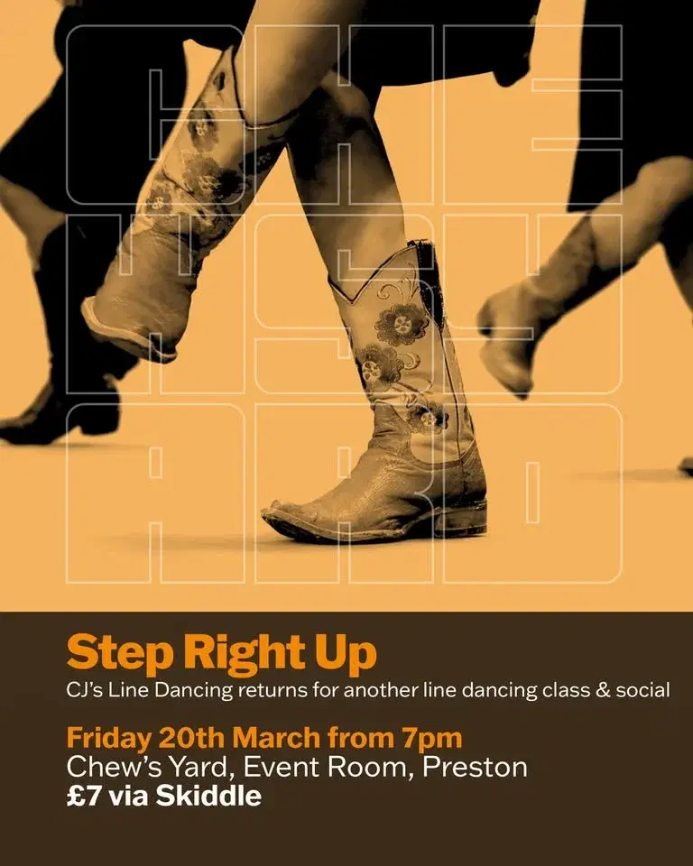 Step Right Up – Line Dancing at Chew's Yard