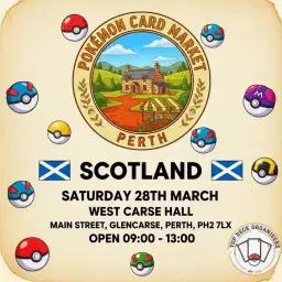 Perth Scotland - Pokemon Card Market