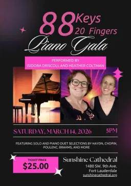 88 Keys/20 Fingers with Isidora Driscoll & Heather Coltman