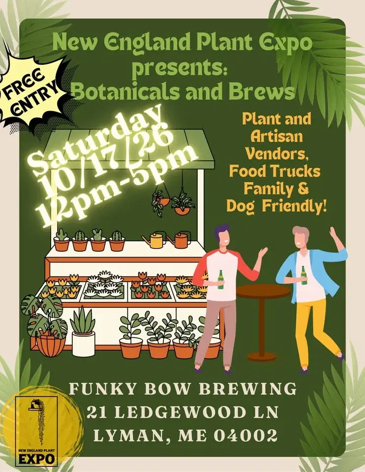 Botanicals and Brews at Funky Bow Brewing Lyman, ME