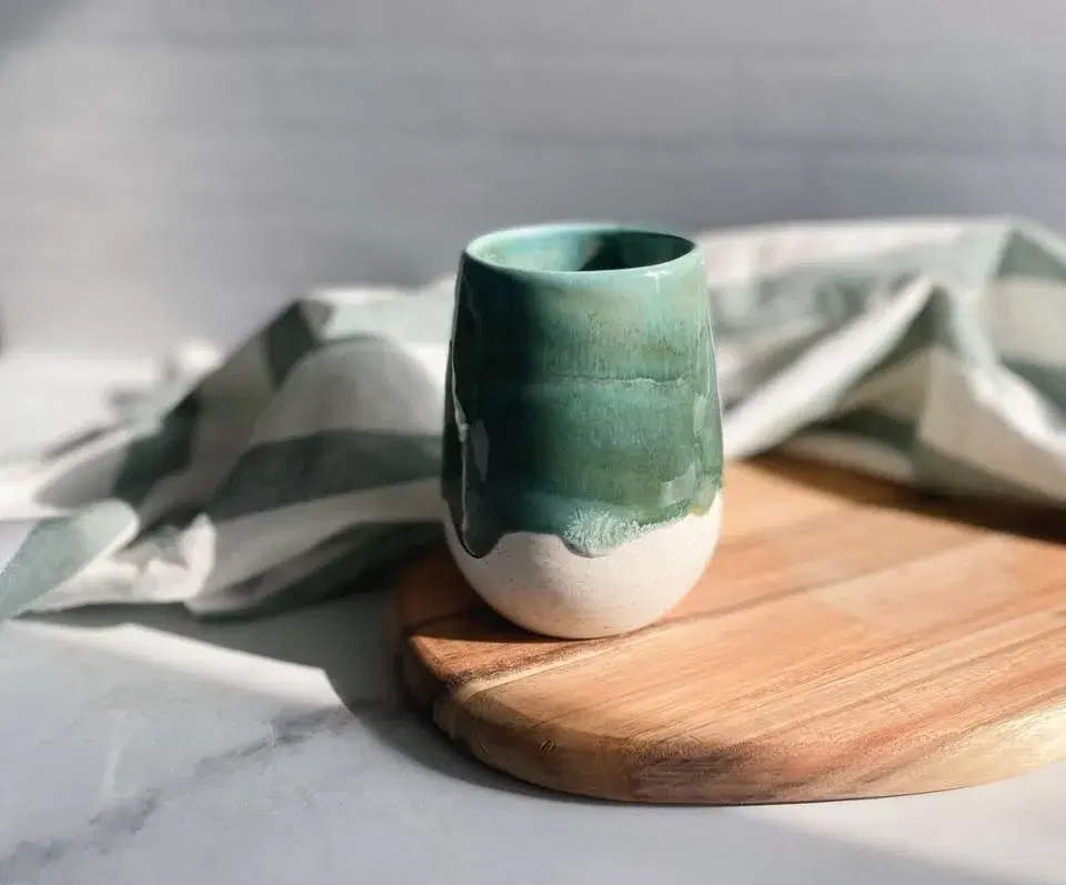 03/26 Pottery Painting: Specialty Wine Glass