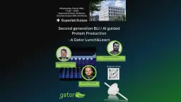 Gator Lunch & Learn: 2nd Generation BLI & AI-Guided Protein Design