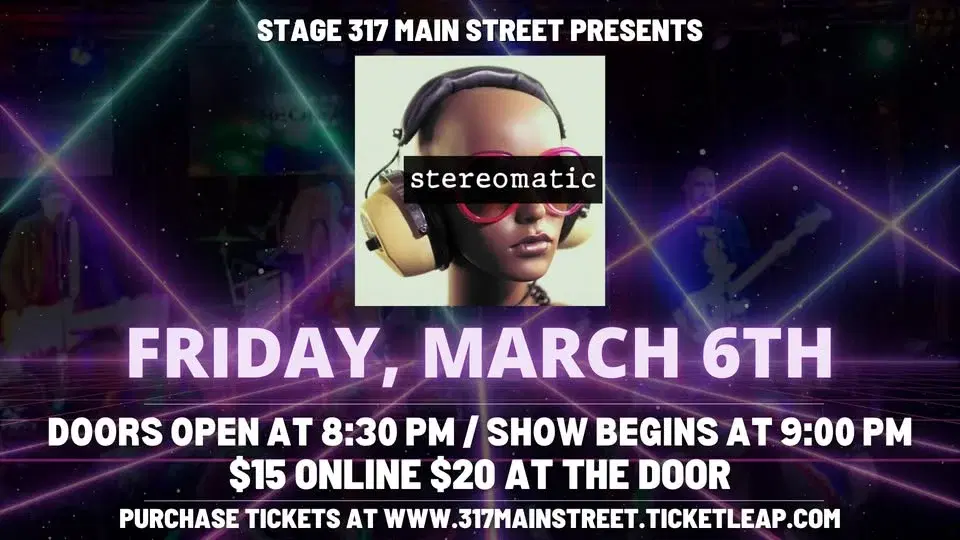 Stereomatic & DJ Andre LIR Dance Party at Stage 317!
