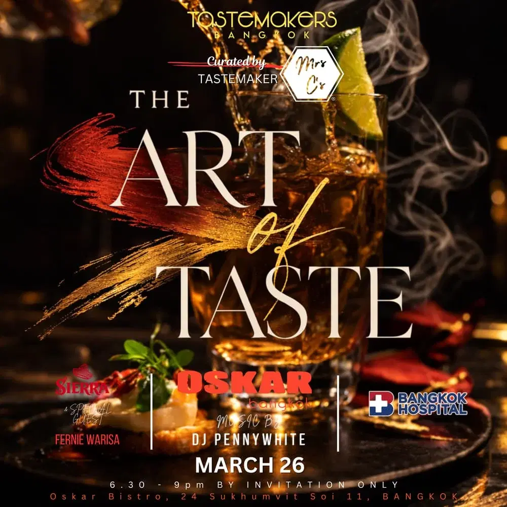 Tastemakers Bangkok: "The Art Of Taste"