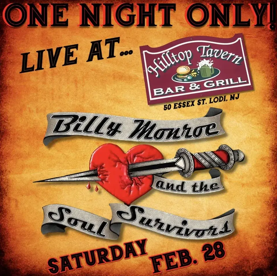 Billy Monroe and The Soul Survivors @Hilltop Tavern