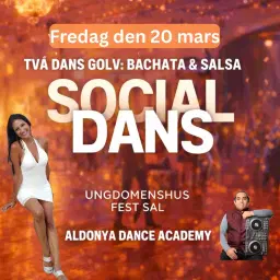 ★Bachata & Salsa social party | Ladies style workshop | Varje Fredag | Ungdomenshus, fest sal★