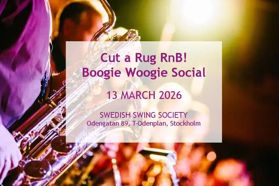 Cut a Rug RnB ( Boogie Woogie ) - 13 March 2026
