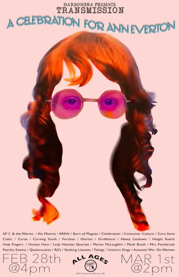 Darsombra presents TRANSMISSION - a celebration for Ann Everton