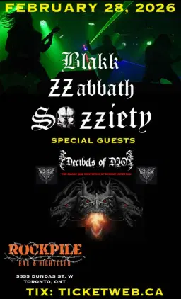 Blakk Zzabbath Sozziety, Decibels Of Dio / Tribute to Ronnie James Dio