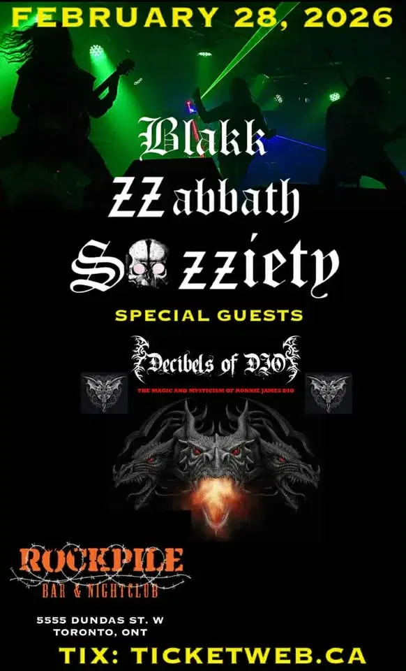 Blakk Zzabbath Sozziety, Decibels Of Dio / Tribute to Ronnie James Dio