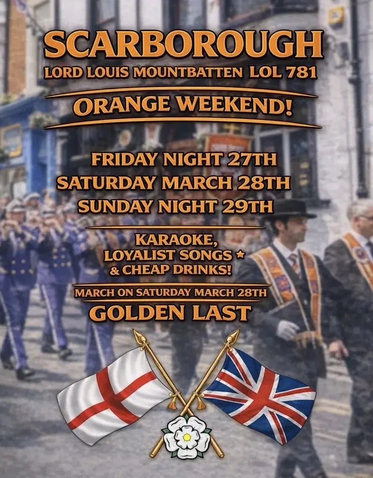 Orange March Weekend đŹđ§