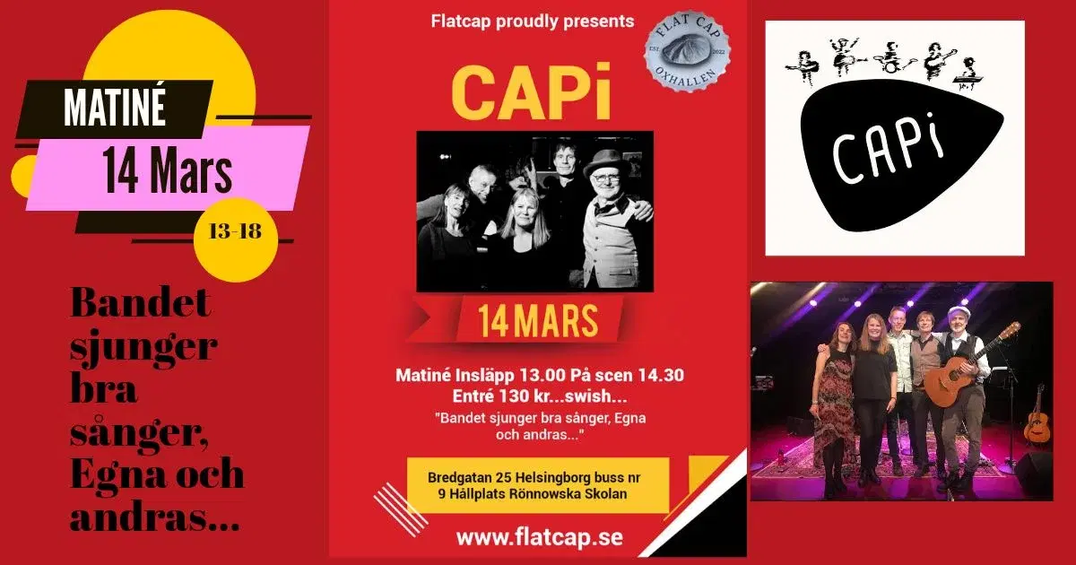 Matiné med CAPi..." Egna och andras sånger"