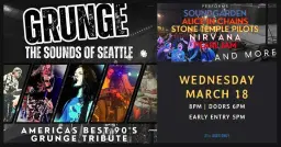 Grunge: The Sounds of Seattle at Jergels