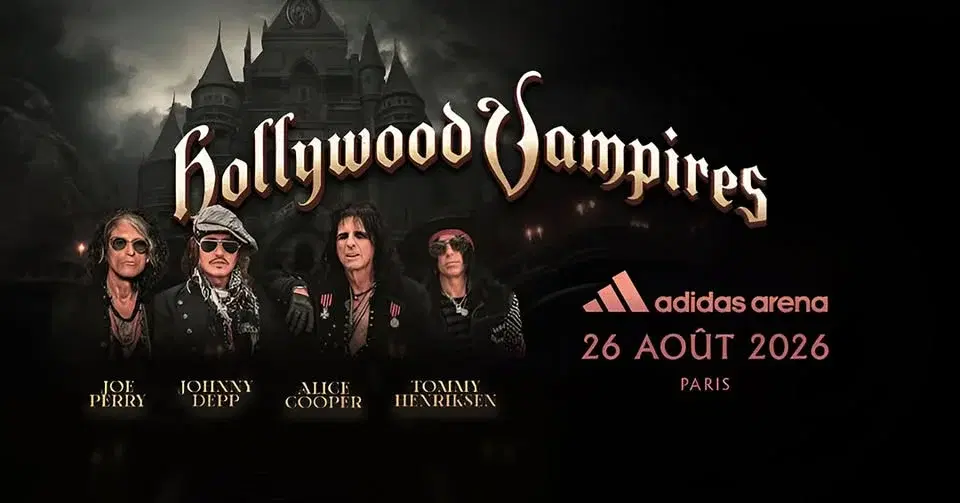 HOLLYWOOD VAMPIRES • UK + Europe Tour 2026 | Adidas Arena, Paris