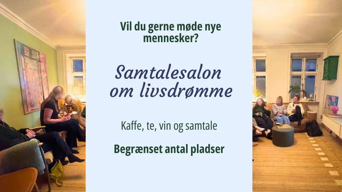 Vil du gerne møde nye mennesker? - Samtalesalon