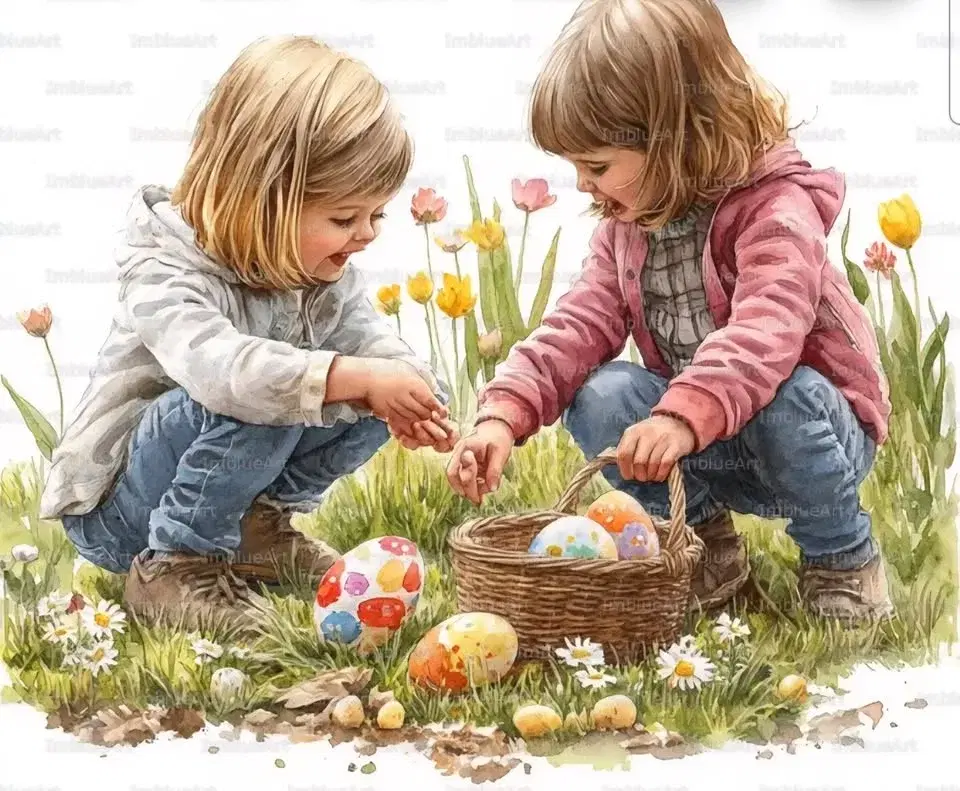 Easter Egg Hunt & Pics w/Easter Bunny