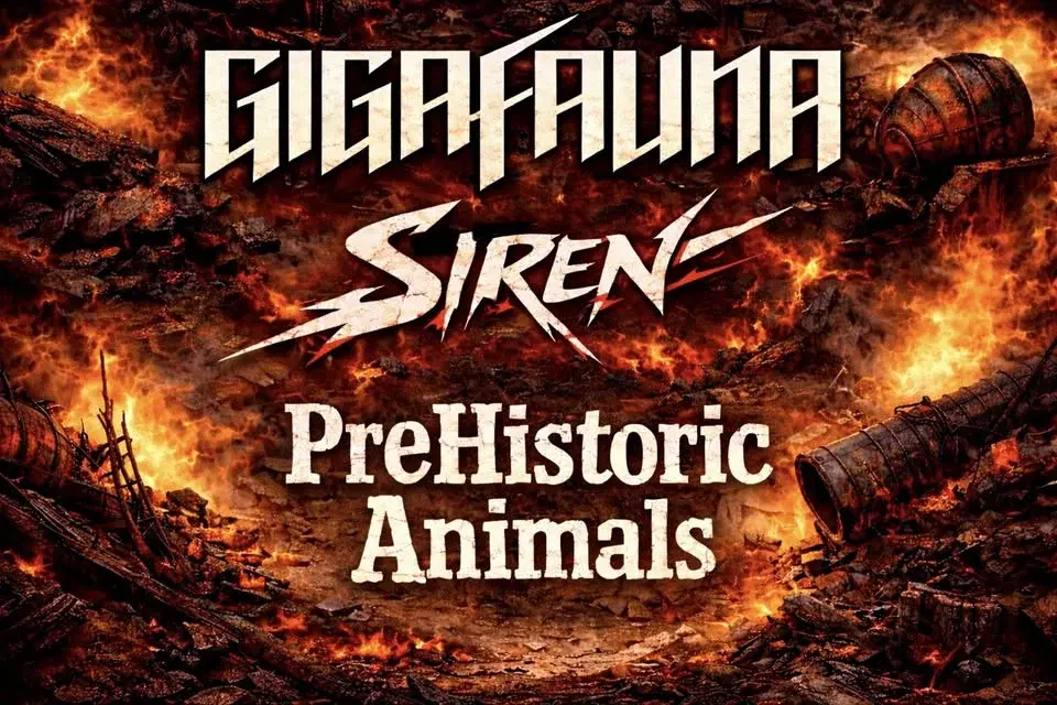 GIGAFAUNA + PREHISTORIC ANIMALS + SIREN