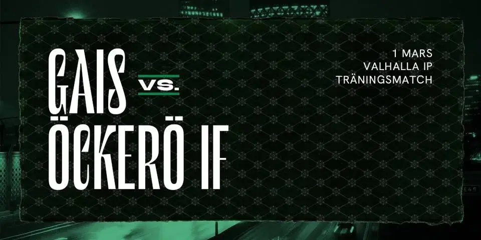 Träningsmatch Dam: GAIS - Öckerö IF