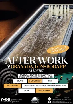 After Work - Granada, Lönsboda