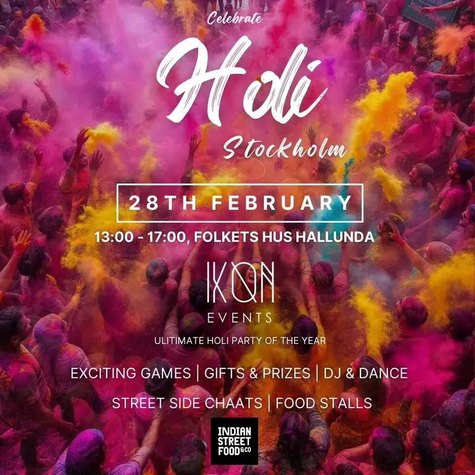Holi Stockholm 2026