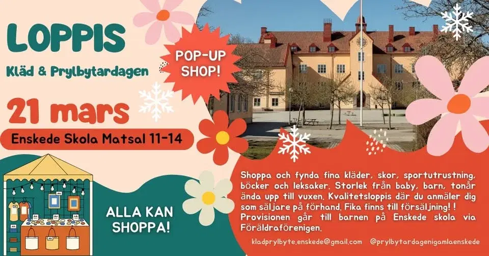 Kläd & Prylbytardagen 21 mars