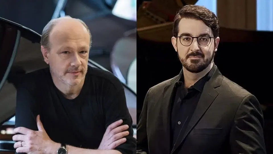 Marc-André Hamelin with Charles Richard-Hamelin, duo piano