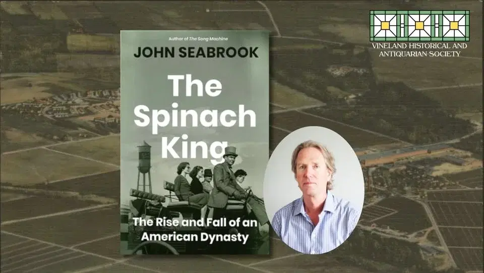 Book Club: The Spinach King with author, John Seabrook