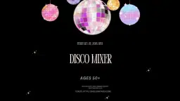 Valentine Disco Mixer (Ages 50+)