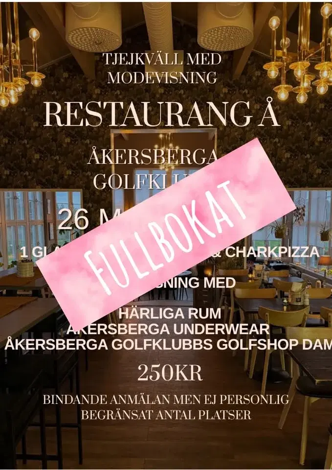 Tjejkväll med modevisning