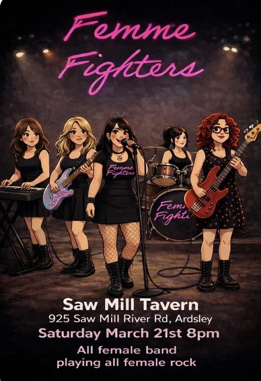 Femme Fighters Saw Mill Tavern Debut!
