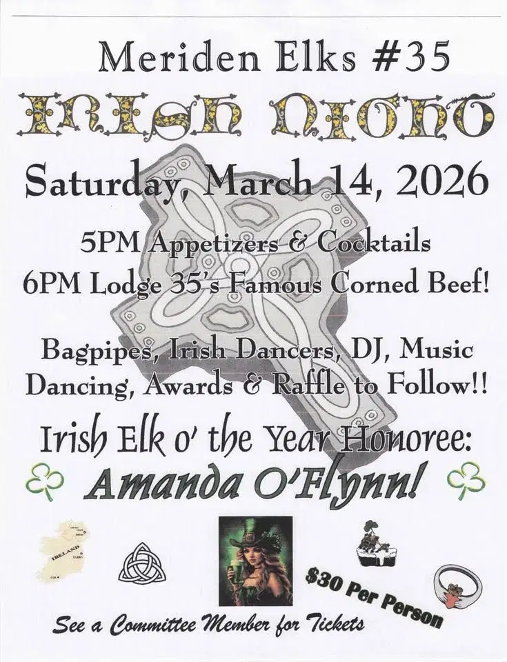 Irish Night honoring Amanda Flynn