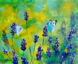 LYTHAM Paint Night - Alight on Lavender