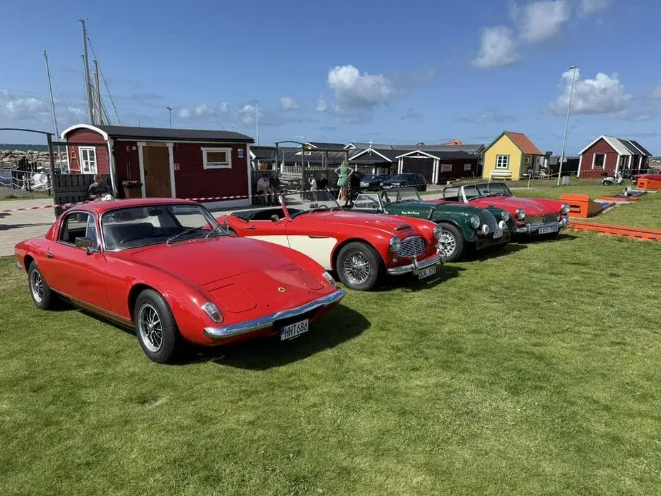 Fordonsträff i Vejby Hamn