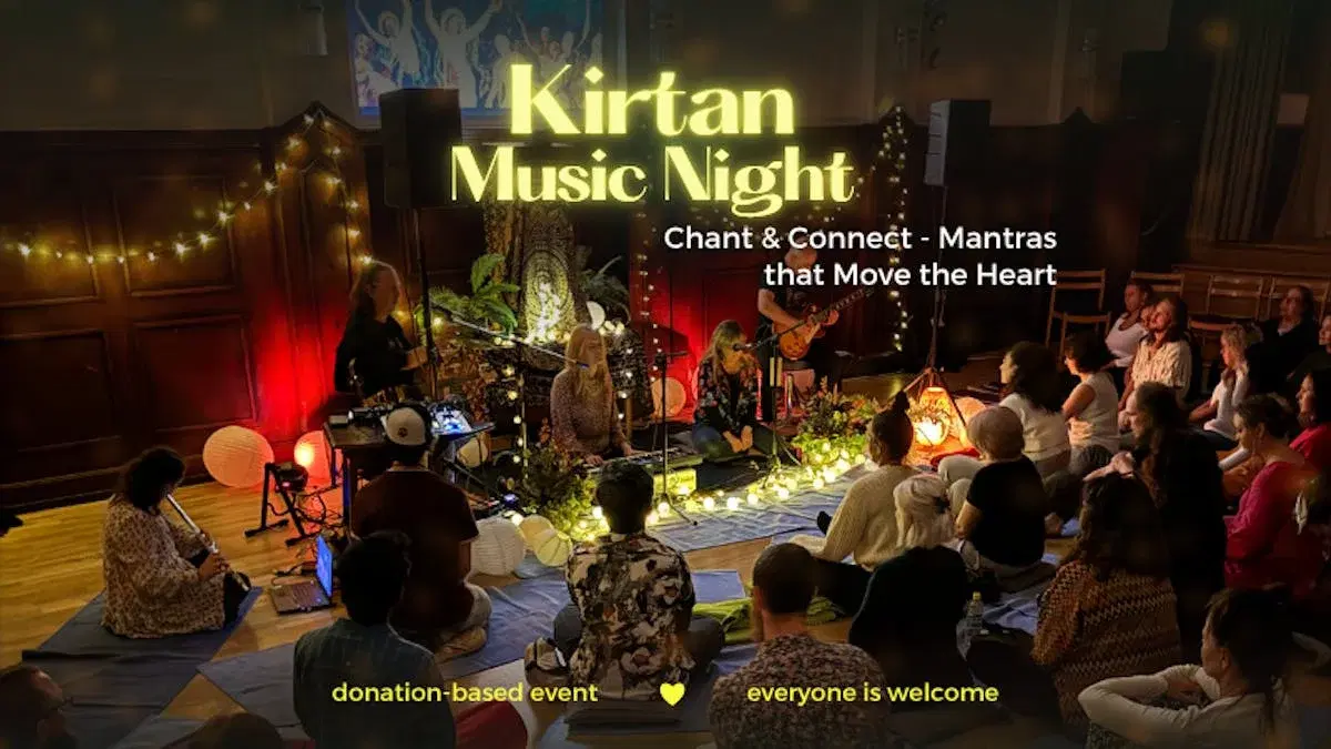 Kirtan Experience - Mantra Music Night with Forgiveness Meditation