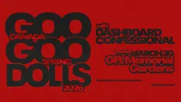 GOO GOO DOLLS: CANADA SPRING 2026 TOUR