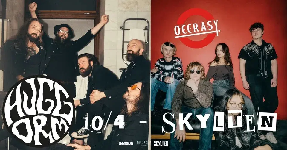 HUGGORM + OCCRASY // LIVE PÅ SKYLTEN