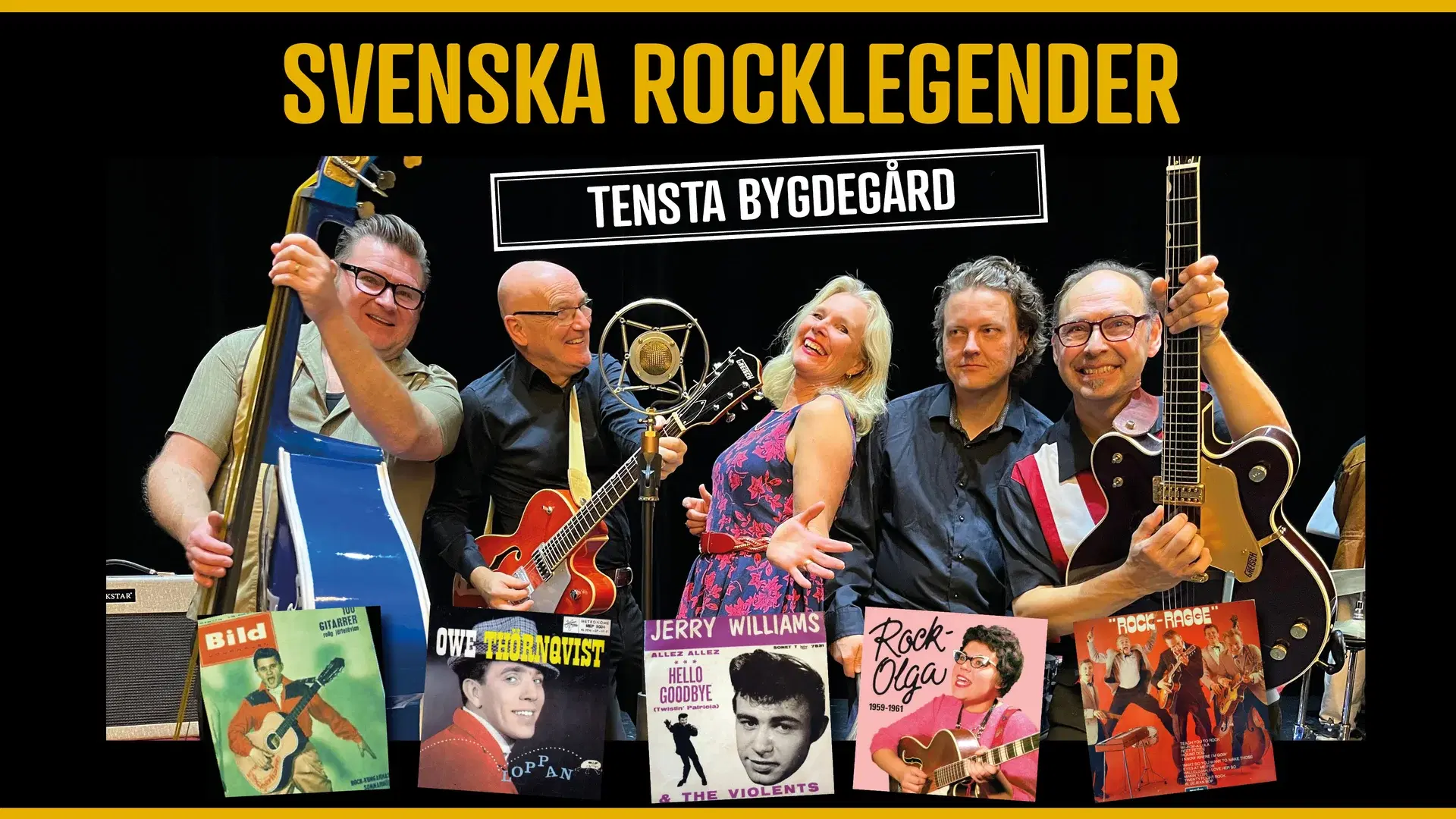 Svenska Rocklegender @ Tensta Bygdegård