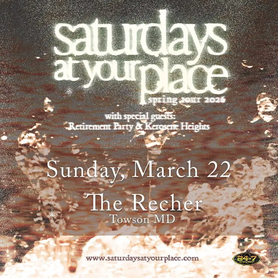 saturdays at your place w/ Special Guests Retirement Party & Kerosene Heights at The Recher!