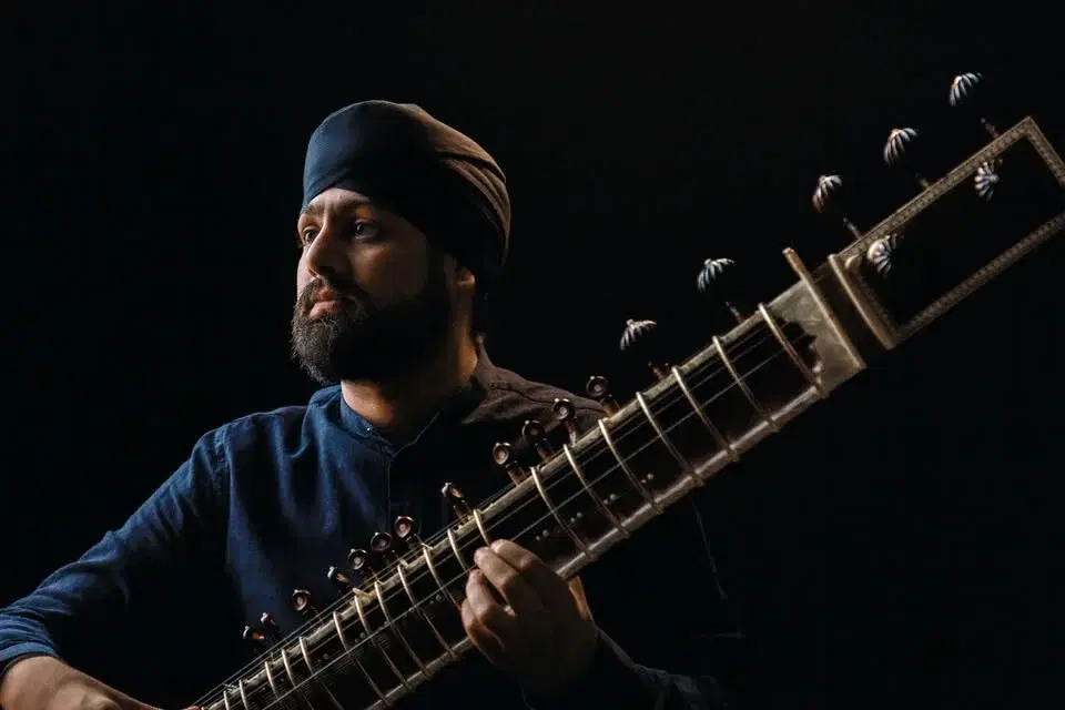 Sitar with Tabla & String Quintet – Jasdeep Singh Degun sitar with Harkiret Singh Bahra tabla & Ense