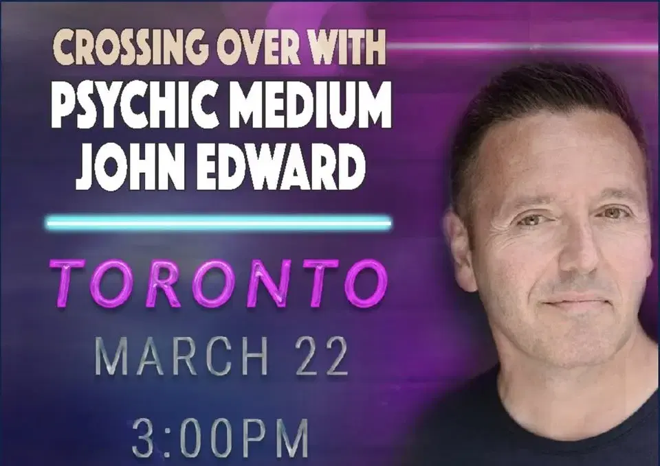 Crossing Over with Psychic Medium John Edward - Toronto, ON