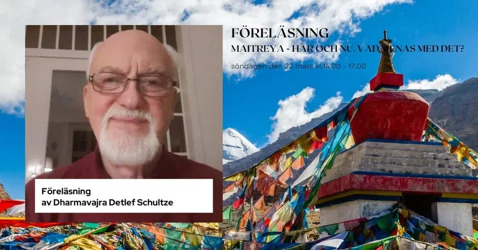 Föreläsning: Maitreya - här och nu. Vad menas med det?