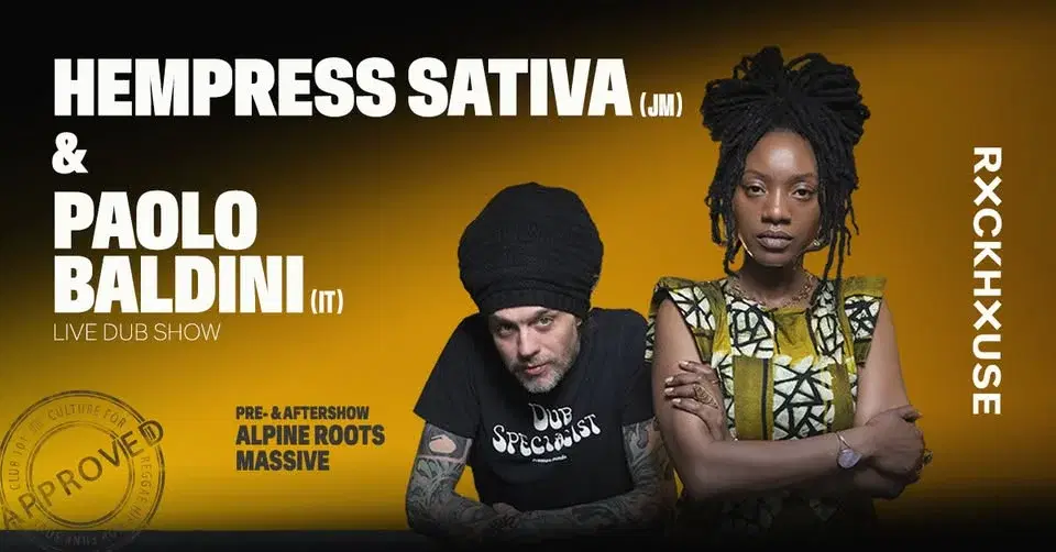 HEMPRESS SATIVA & PAOLO BALDINI • 101 Approved • Rockhouse Salzburg