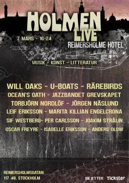 Holmen Live – en kulturcocktail