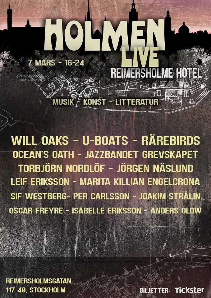 Holmen Live – en kulturcocktail