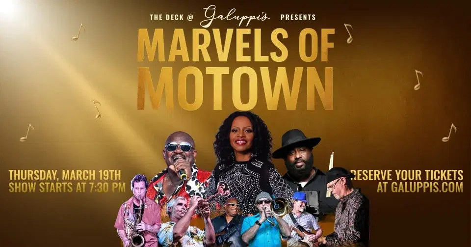 Marvels Of Motown - Horn Band Dinner Show Live @ Galuppi's