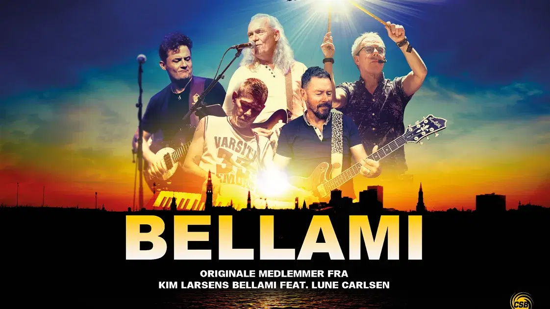 Bellami & lune Carlsen forklædt som voksen 40 års.