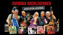 Svenska Rocklegender - Sagateatern Hedemora