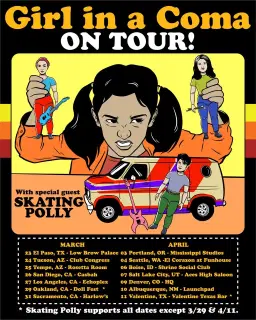 Girl In A Coma with Skating Polly