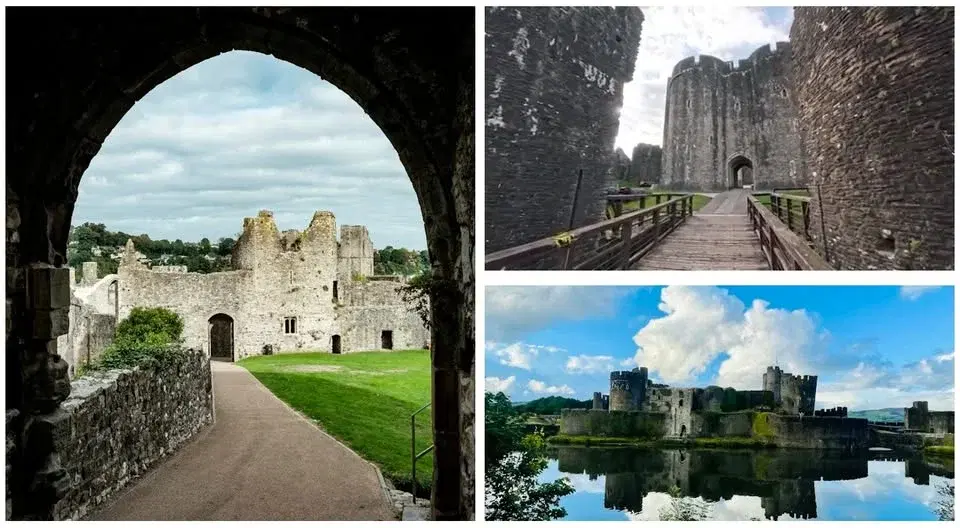 Three Amazing Castles, Tintern Abbey And Roman Caerleon