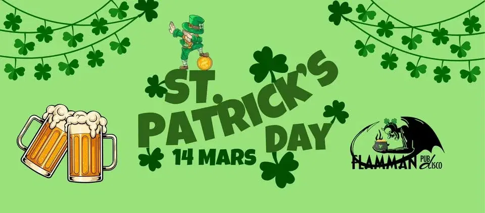 St Patrick's Day temakväll